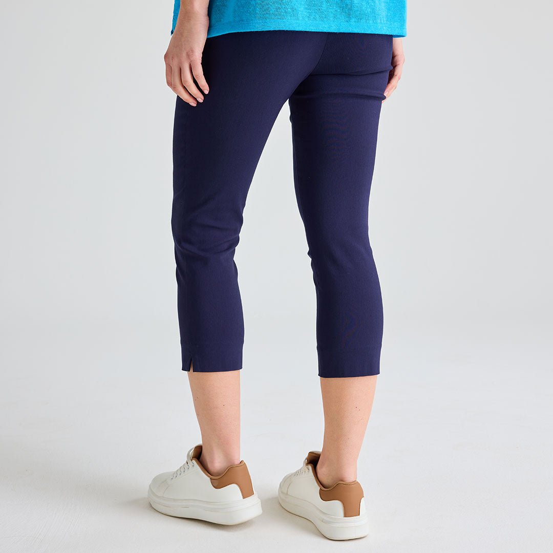 Ladies Navy Bengaline Trousers from You Know Who's