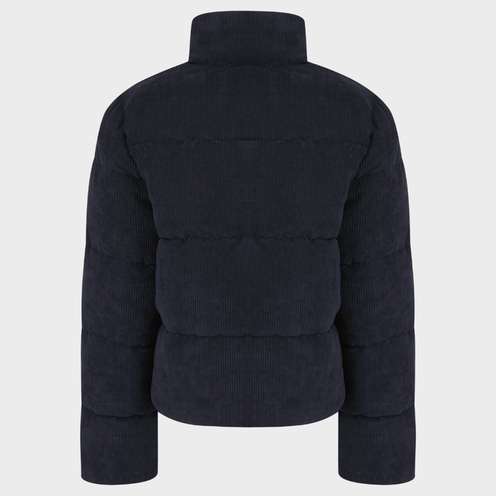 Ladies Navy Cord Bomber Jacket from You Know Who's