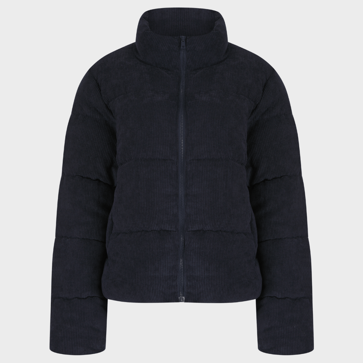 Ladies Navy Cord Bomber Jacket from You Know Who's