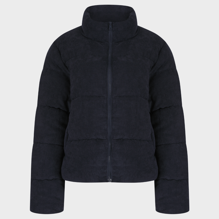 Ladies Navy Cord Bomber Jacket from You Know Who's