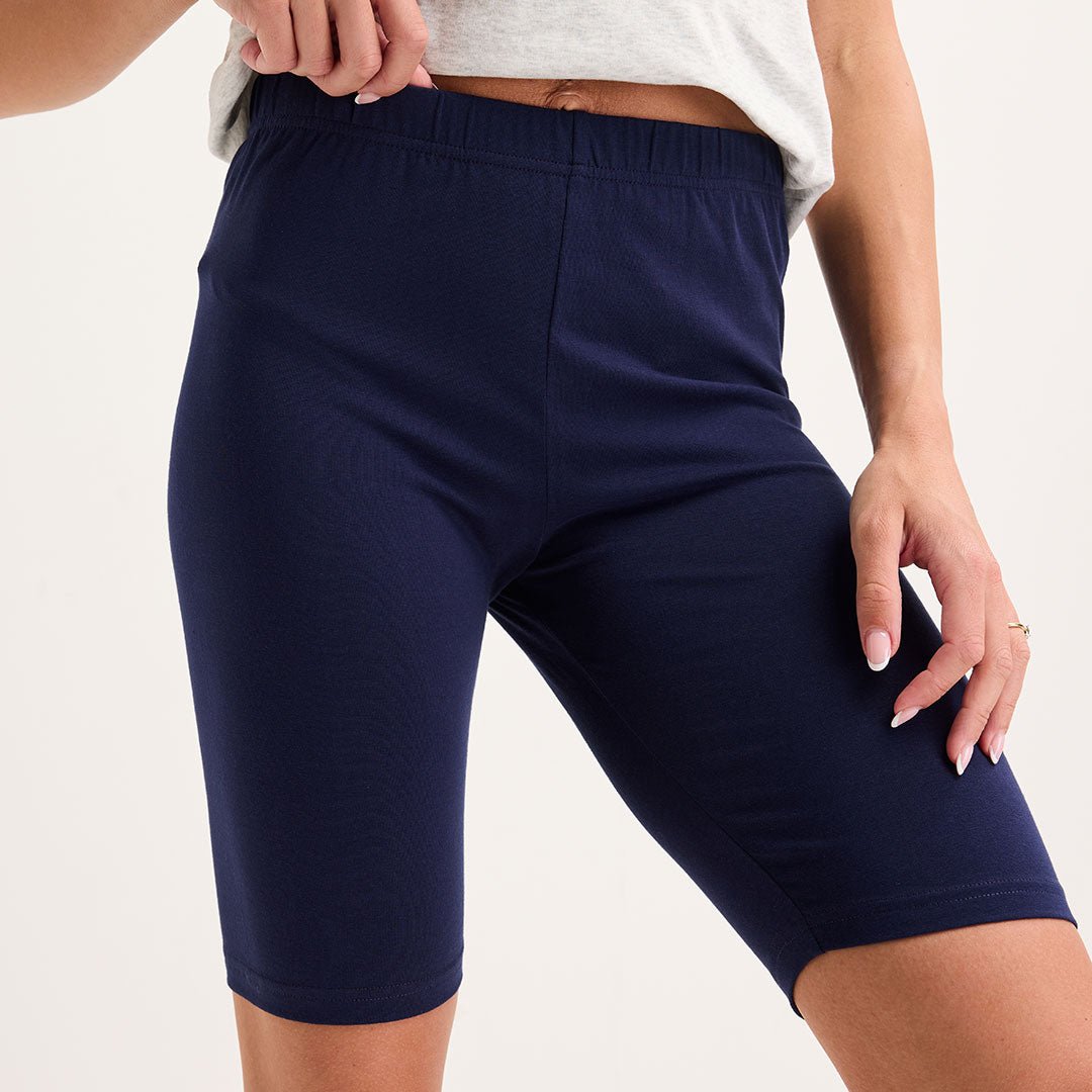 Ladies Navy Cycling Shorts from You Know Who's
