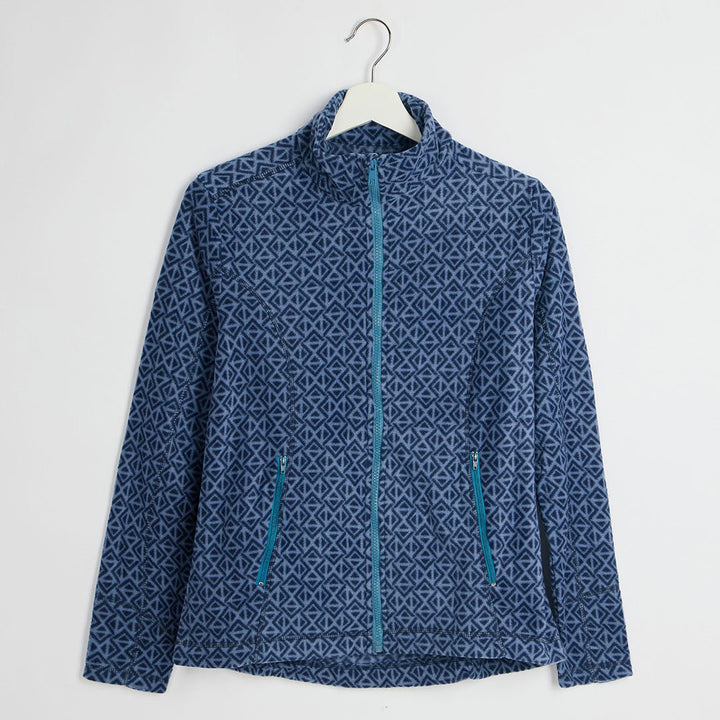Ladies Navy Printed Fleece from You Know Who's