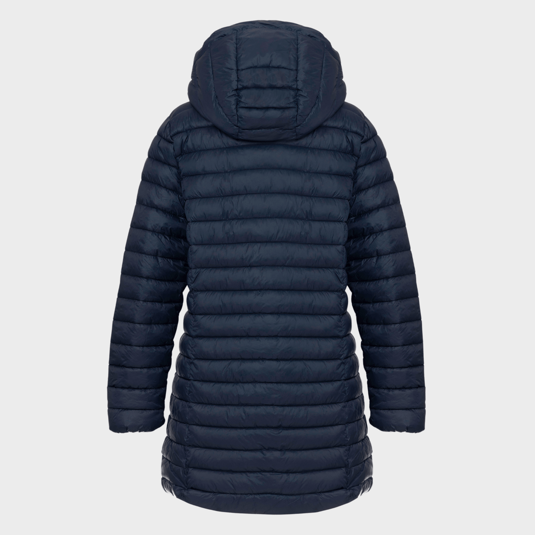 Ladies Navy Quilted Coat from You Know Who's