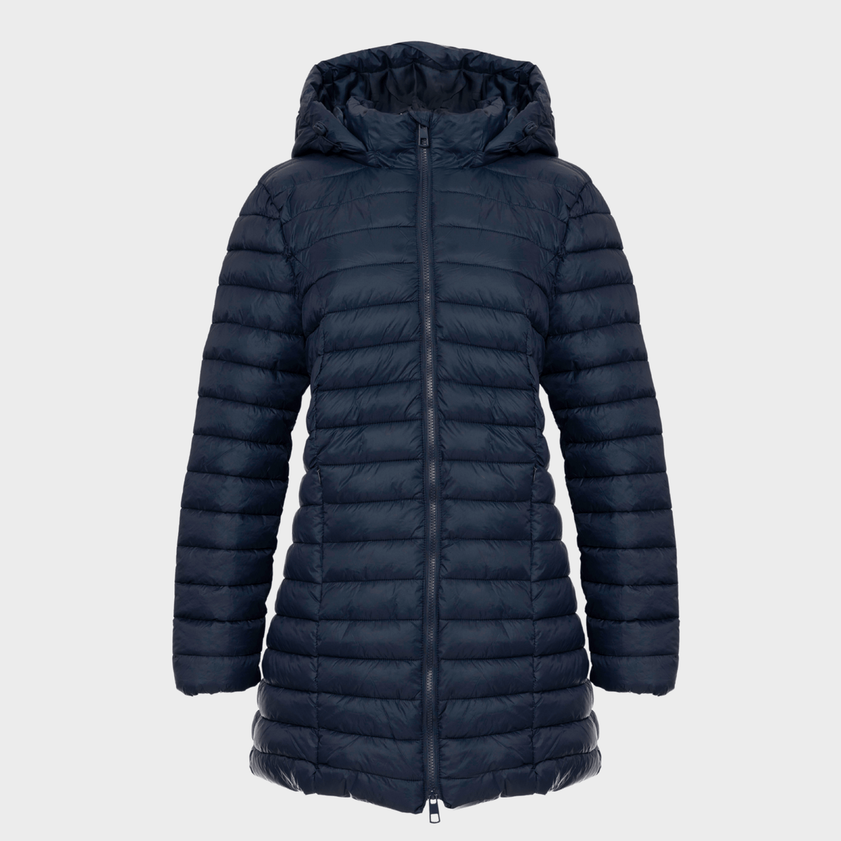 Ladies Navy Quilted Coat from You Know Who's
