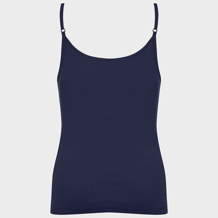 Ladies Navy Strappy Vest from You Know Who's