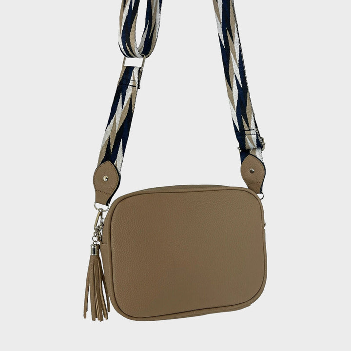 Ladies Nude Geo Strap Bag from You Know Who's