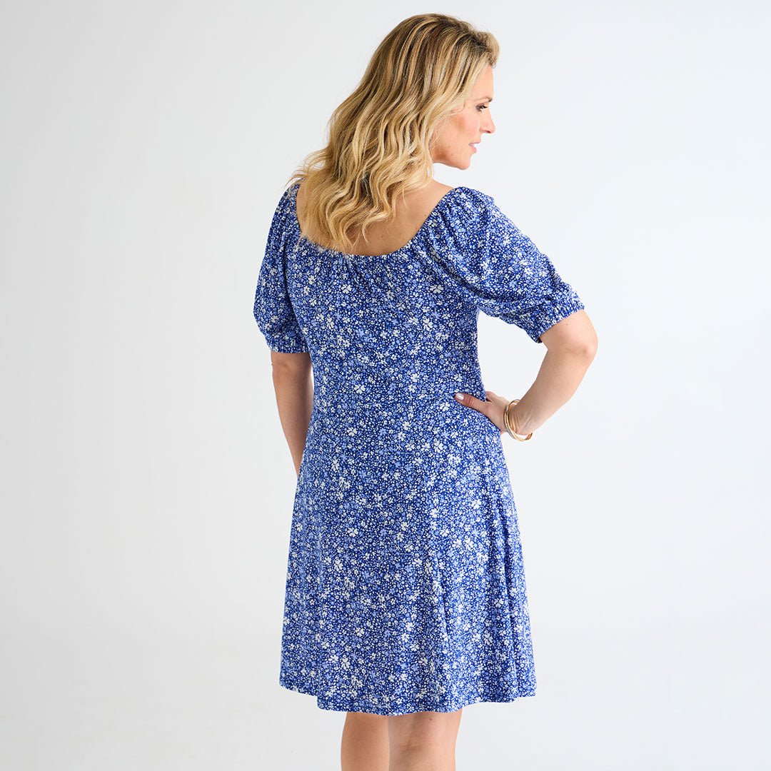 Ladies O Ring Dress Blue from You Know Who's