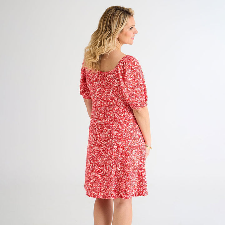 Ladies O Ring Dress Red from You Know Who's