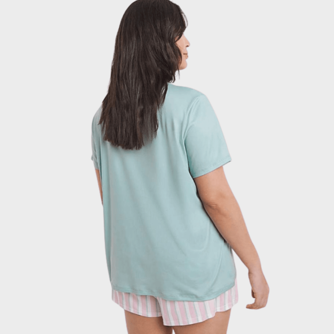 Ladies Off Court Shorty Pjs from You Know Who's