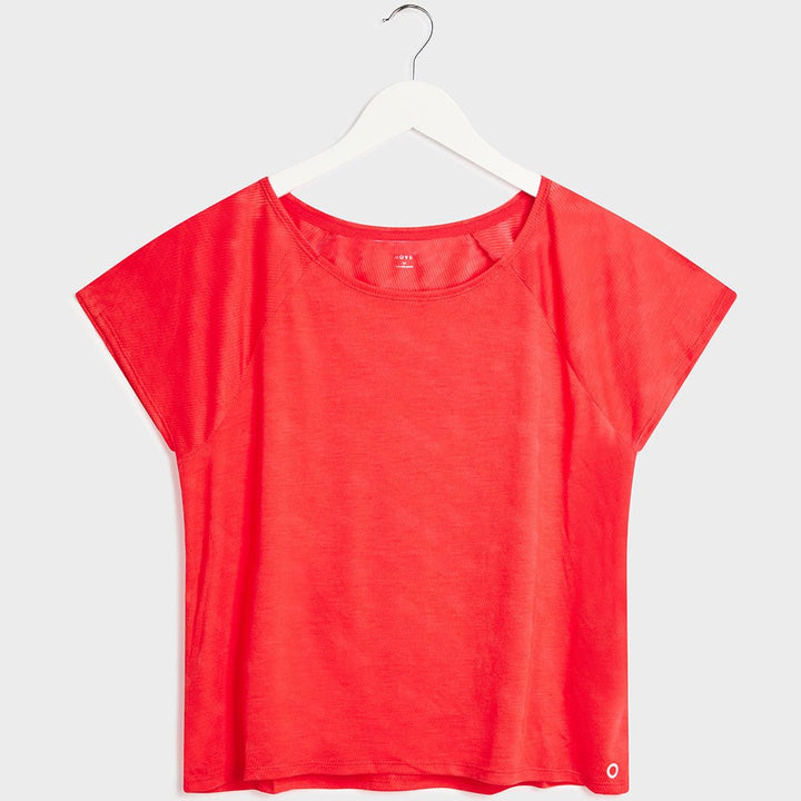 Ladies Orange 2in1 Gym Top from You Know Who's