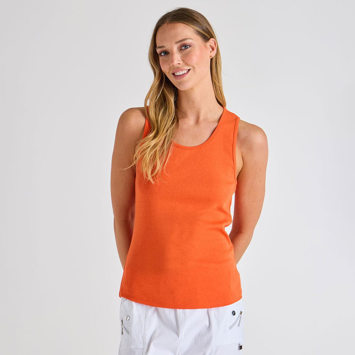 Ladies Orangeade Crew Neck Vest from You Know Who's