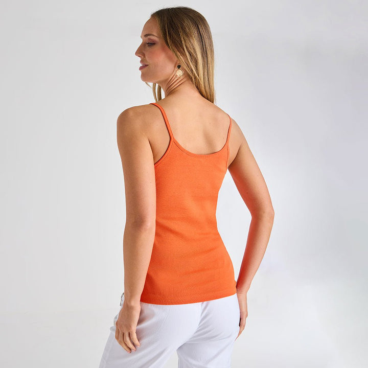 Ladies Orangeade Strappy Vest from You Know Who's