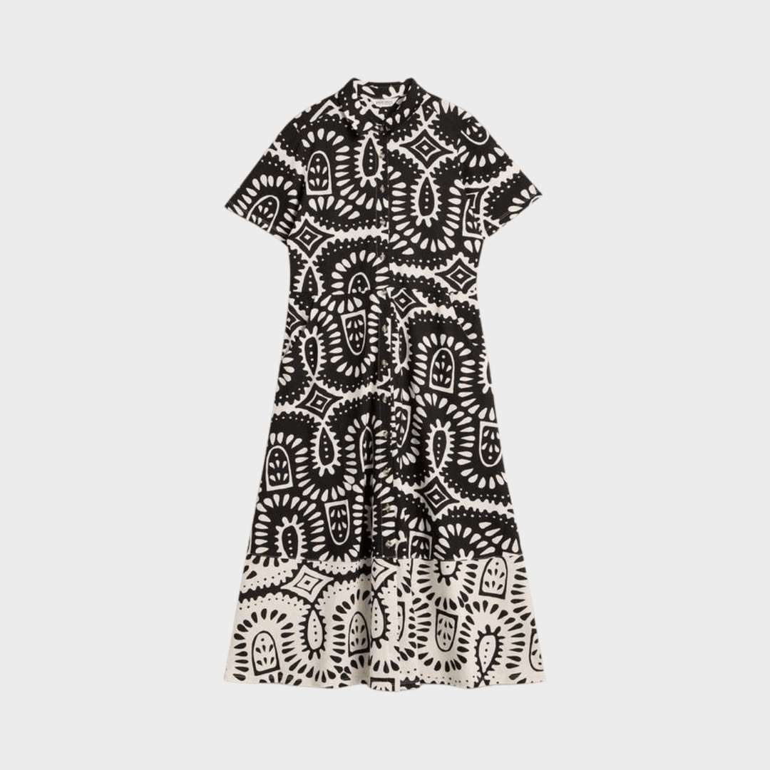 Ladies Organic Cotton Blend Shirt Dress from You Know Who's