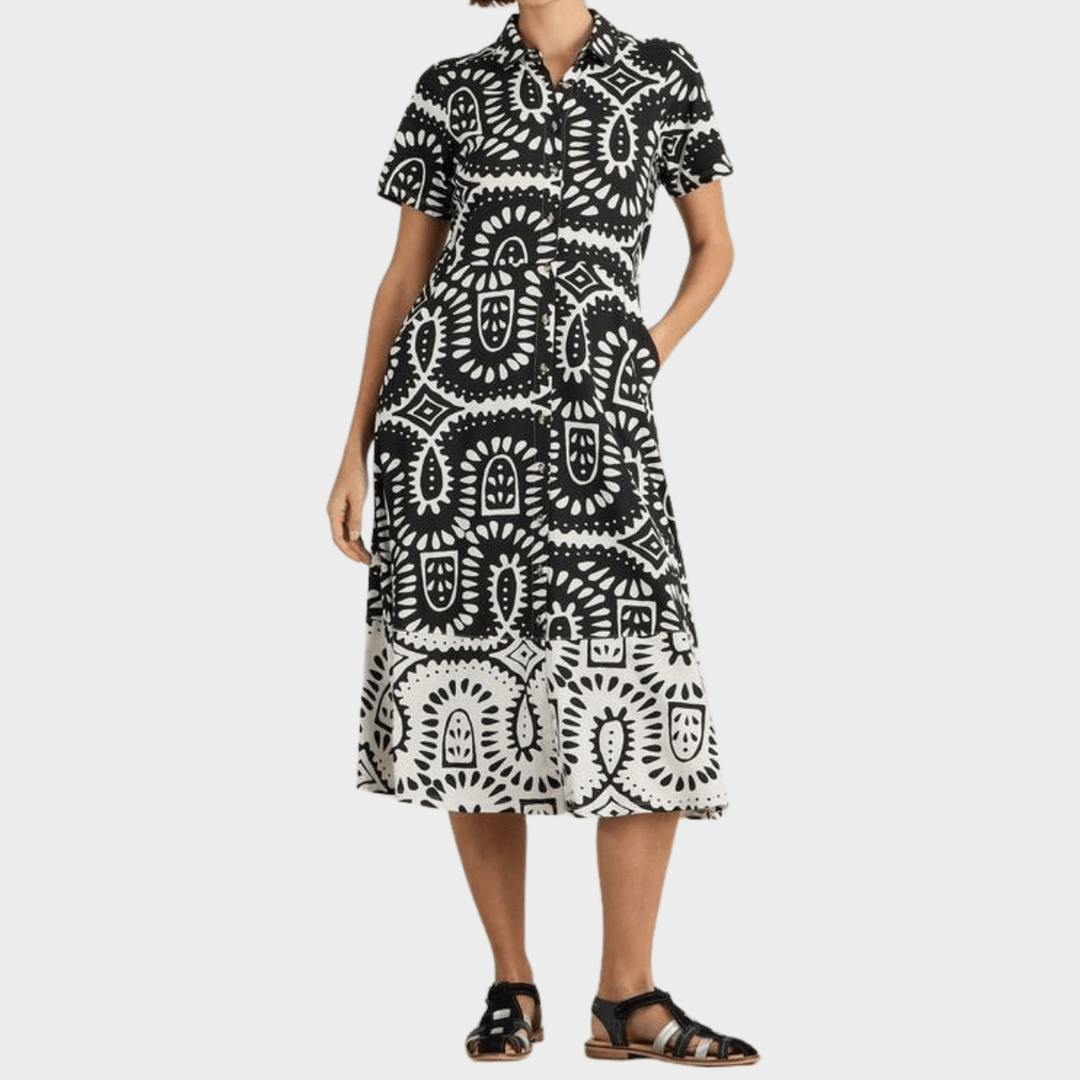 Ladies Organic Cotton Blend Shirt Dress from You Know Who's