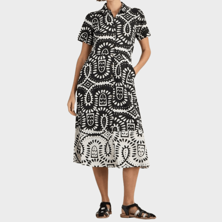 Ladies Organic Cotton Blend Shirt Dress from You Know Who's