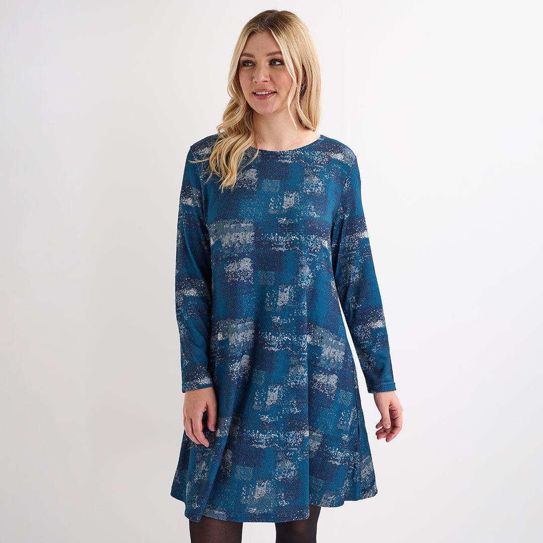 Ladies Patchwork A - line Dress from You Know Who's