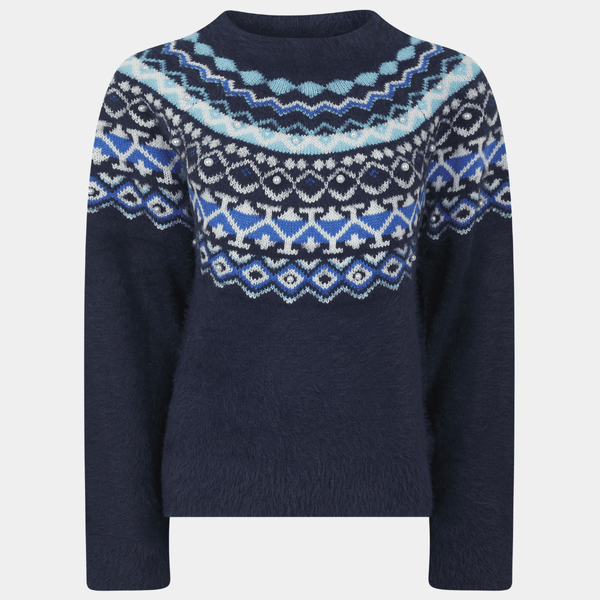Ladies Pearl Jacquard Jumper from You Know Who's