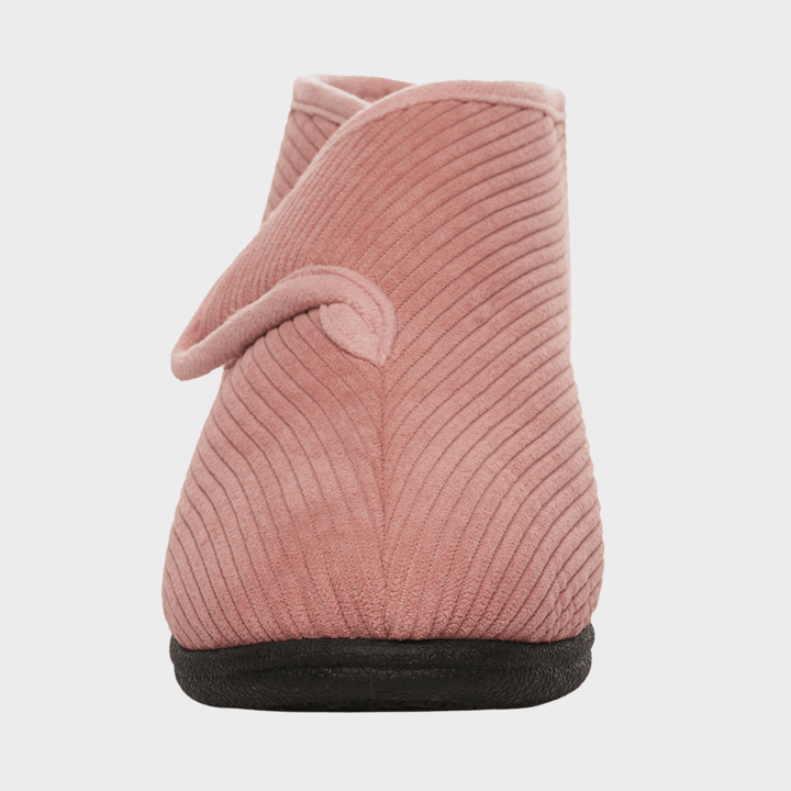 Ladies Pink Easy Access Slipper Boot from You Know Who's