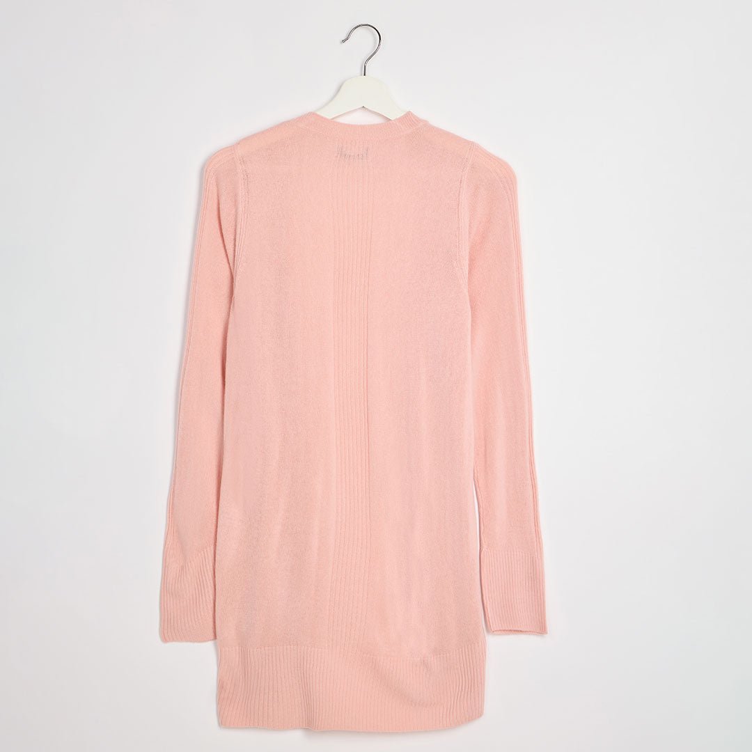 Ladies Pink Edge To Edge Cardigan from You Know Who's
