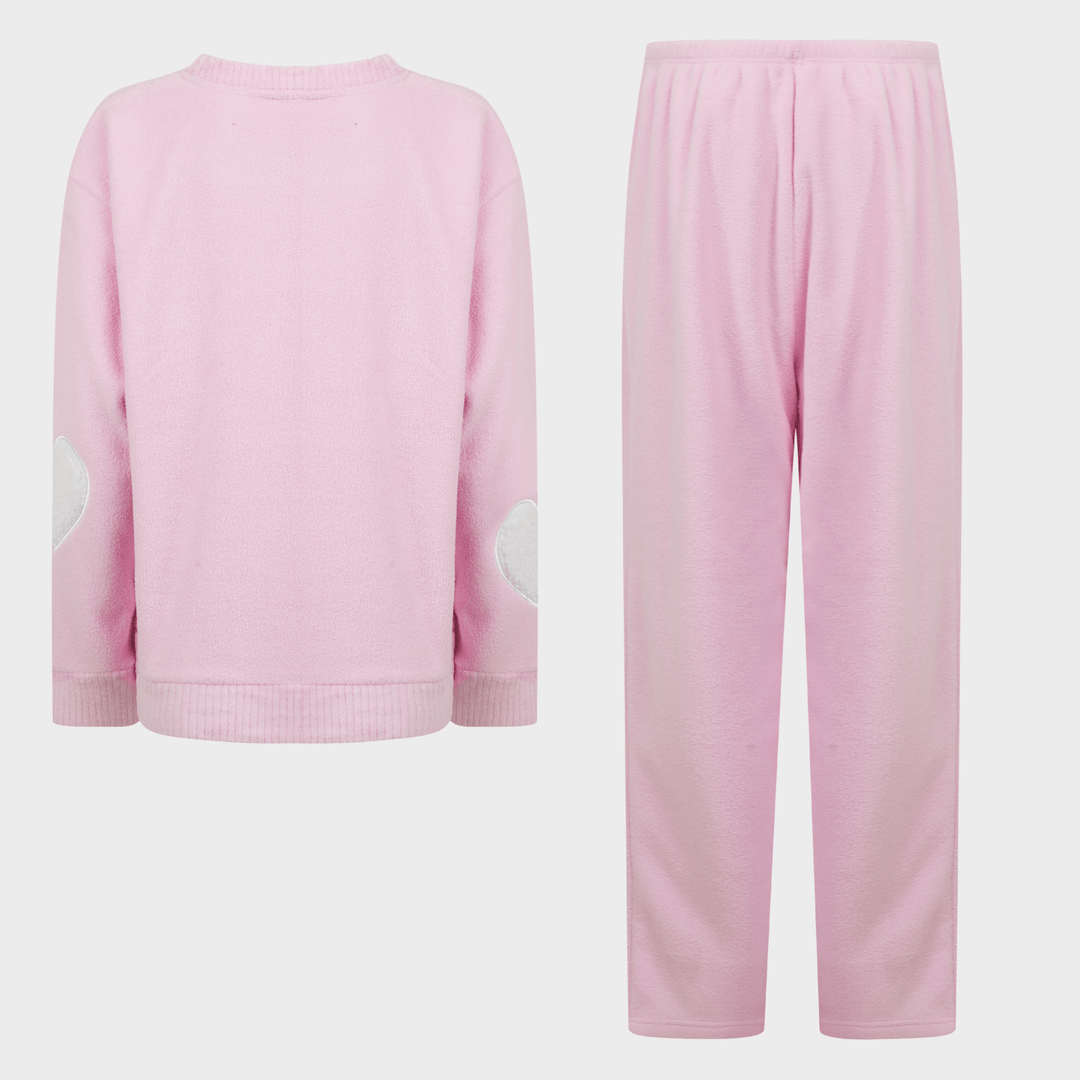 Ladies Pink Hearts Lounge Set from You Know Who's