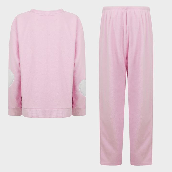 Ladies Pink Hearts Lounge Set from You Know Who's