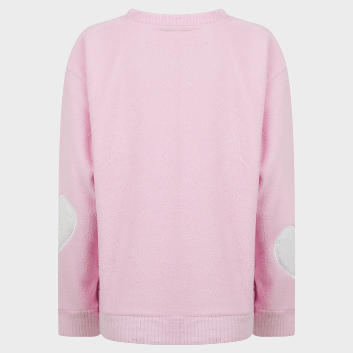 Ladies Pink Hearts Lounge Set from You Know Who's