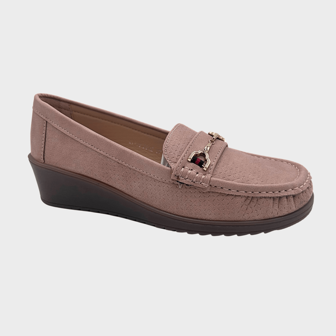 Ladies Pink Loafer from You Know Who's