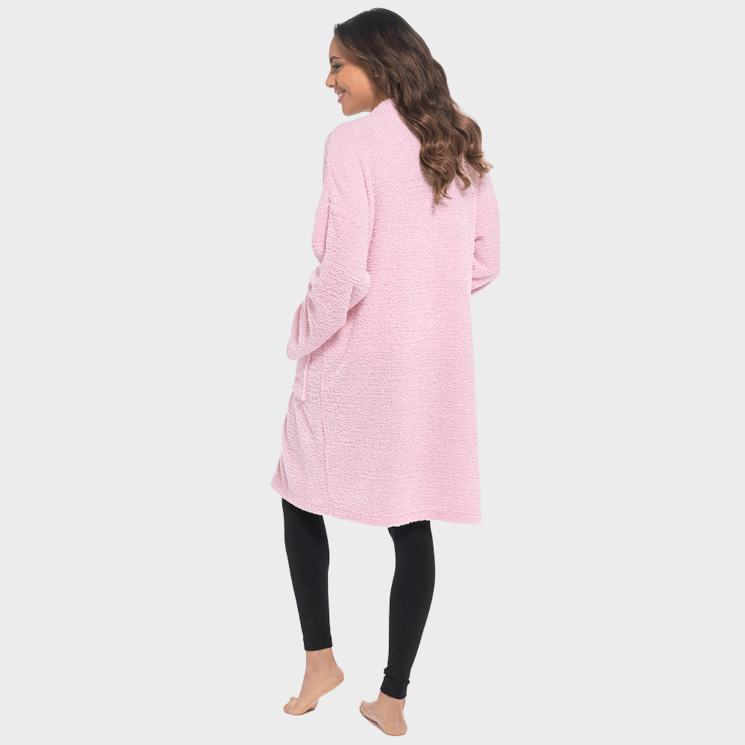 Ladies Pink Loungewear Cardigan from You Know Who's