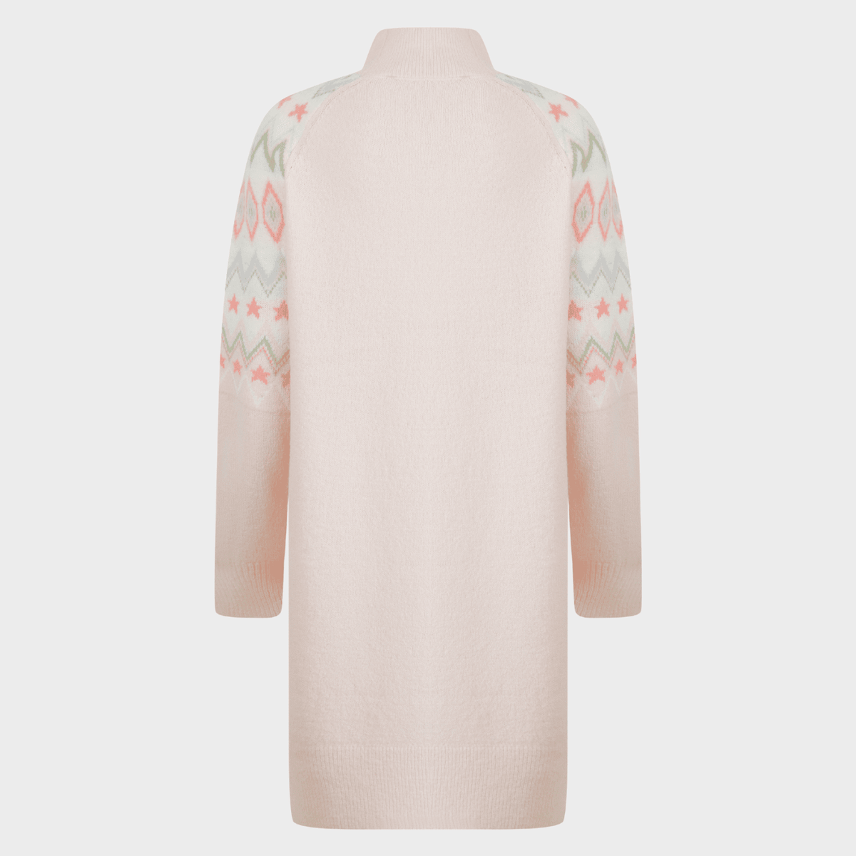 Ladies Pink Yoke Detail Jumper Dress from You Know Who's
