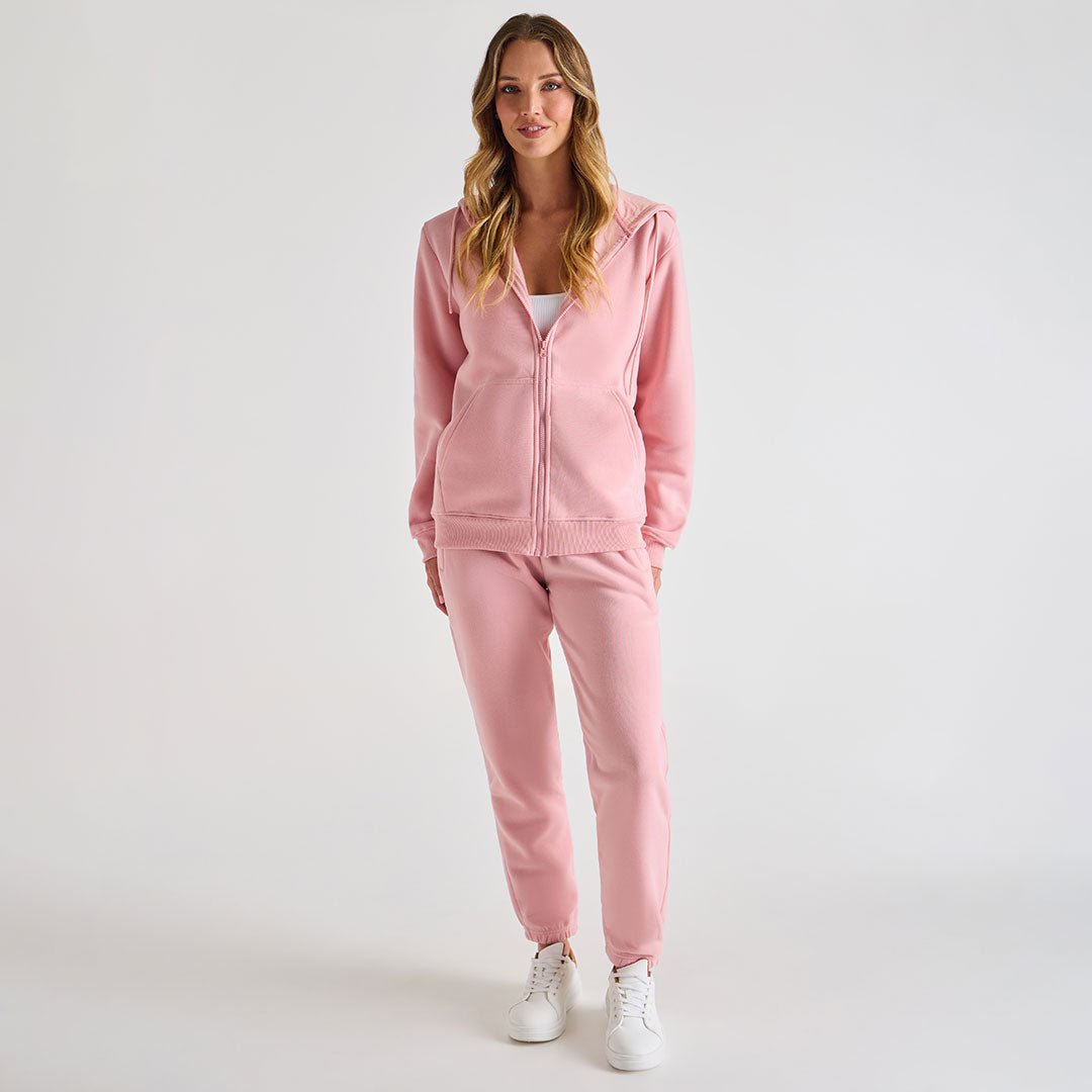 Ladies Pink Zip Jacket from You Know Who's