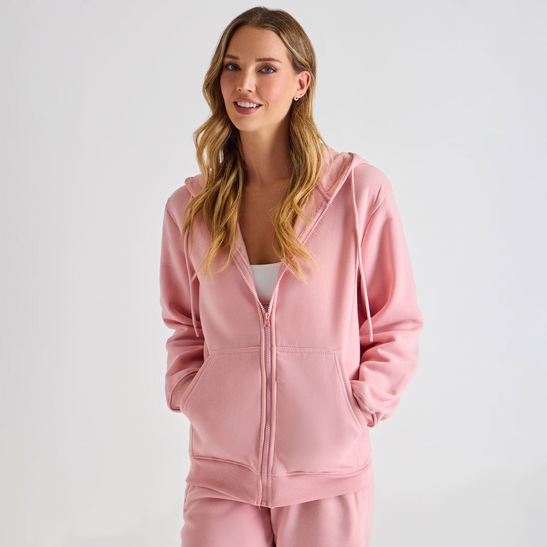 Ladies Pink Zip Jacket from You Know Who's
