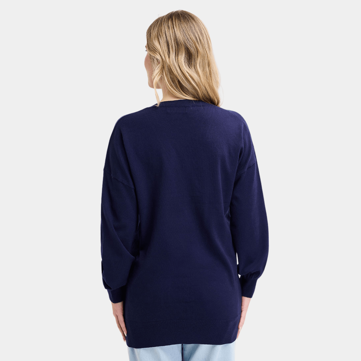 Ladies Plain V Neck Jumper from You Know Who's