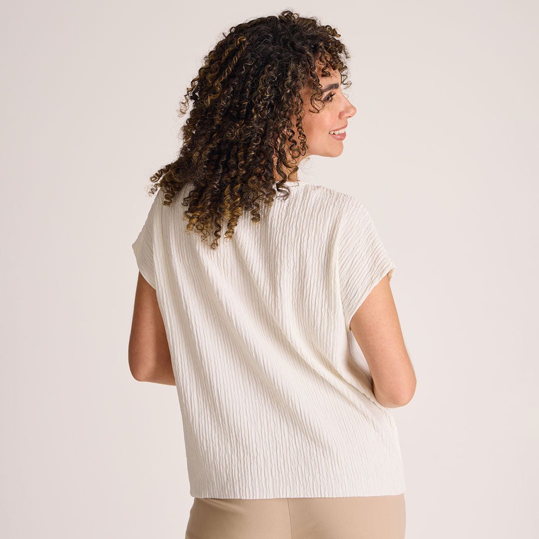 Ladies Plisse Top from You Know Who's