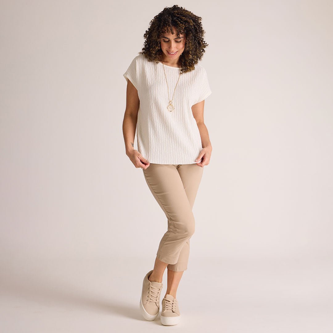 Ladies Plisse Top from You Know Who's