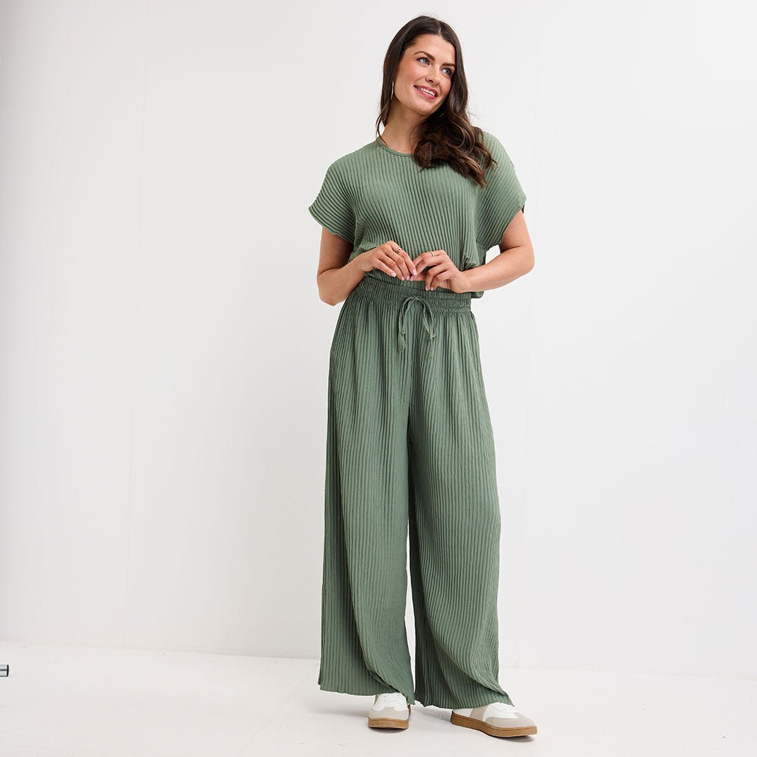 Ladies Plisse Trouser from You Know Who's