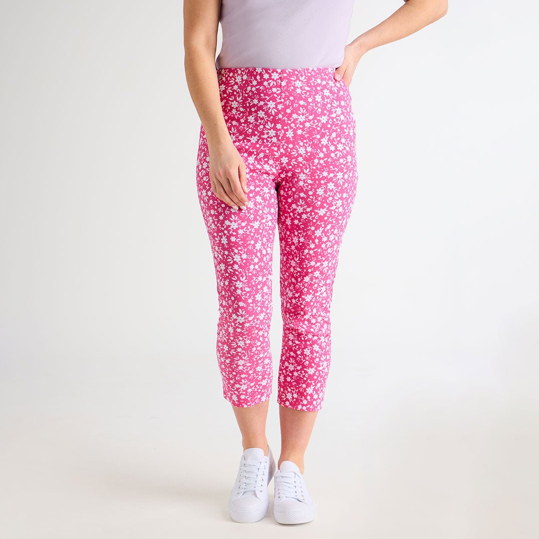 Ladies Printed Bengaline Trousers from You Know Who's