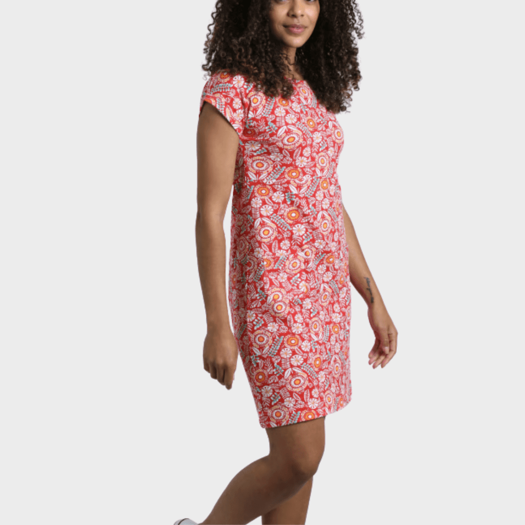 Ladies Printed Jersey Orange/White from You Know Who's