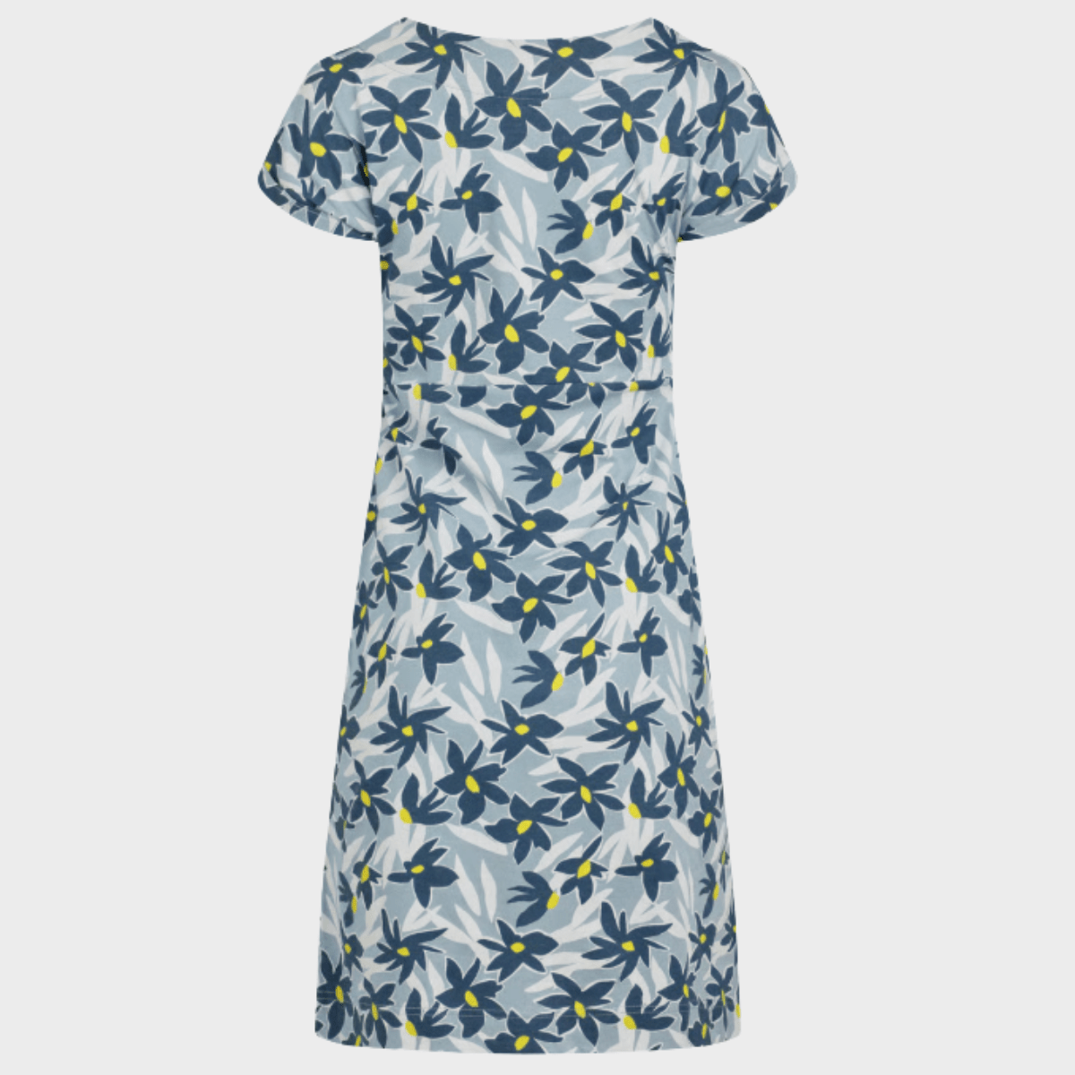 Ladies Printed Side Pocket Dress Blue/Navy from You Know Who's