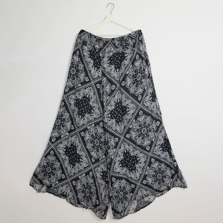 Ladies Printed Wide Leg Trousers from You Know Who's