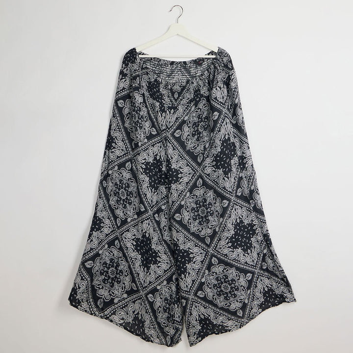 Ladies Printed Wide Leg Trousers from You Know Who's