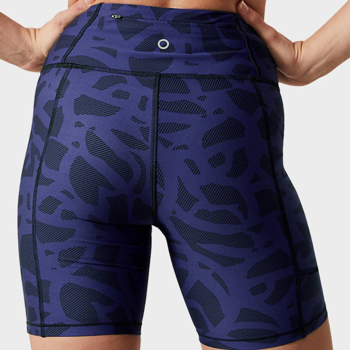 Ladies Purple Gym Shorts from You Know Who's
