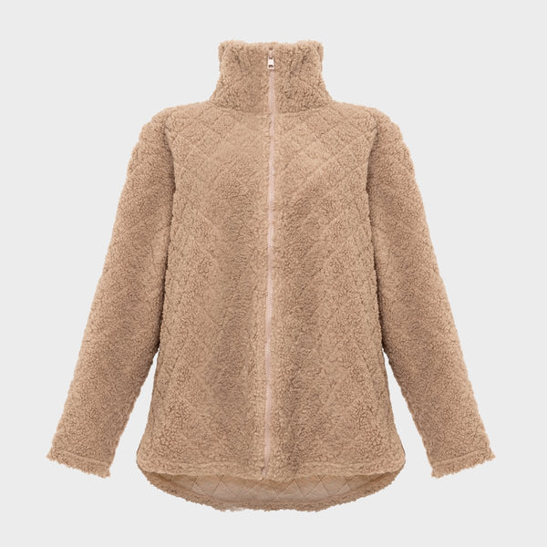 Ladies Quilted Borg Jacket from You Know Who's