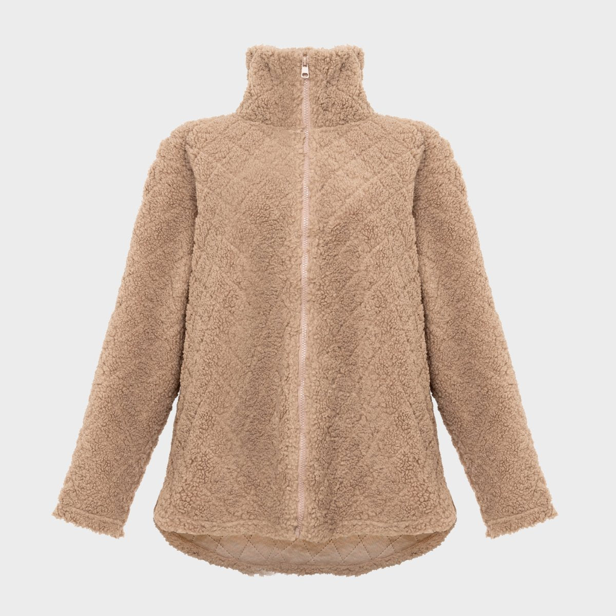 Ladies Quilted Borg Jacket from You Know Who's