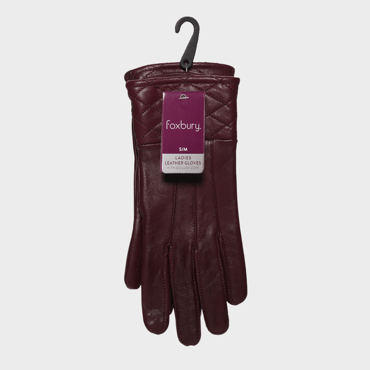 Ladies Quilted Leather Glove from You Know Who's
