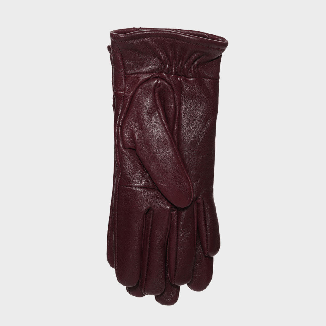 Ladies Quilted Leather Glove from You Know Who's