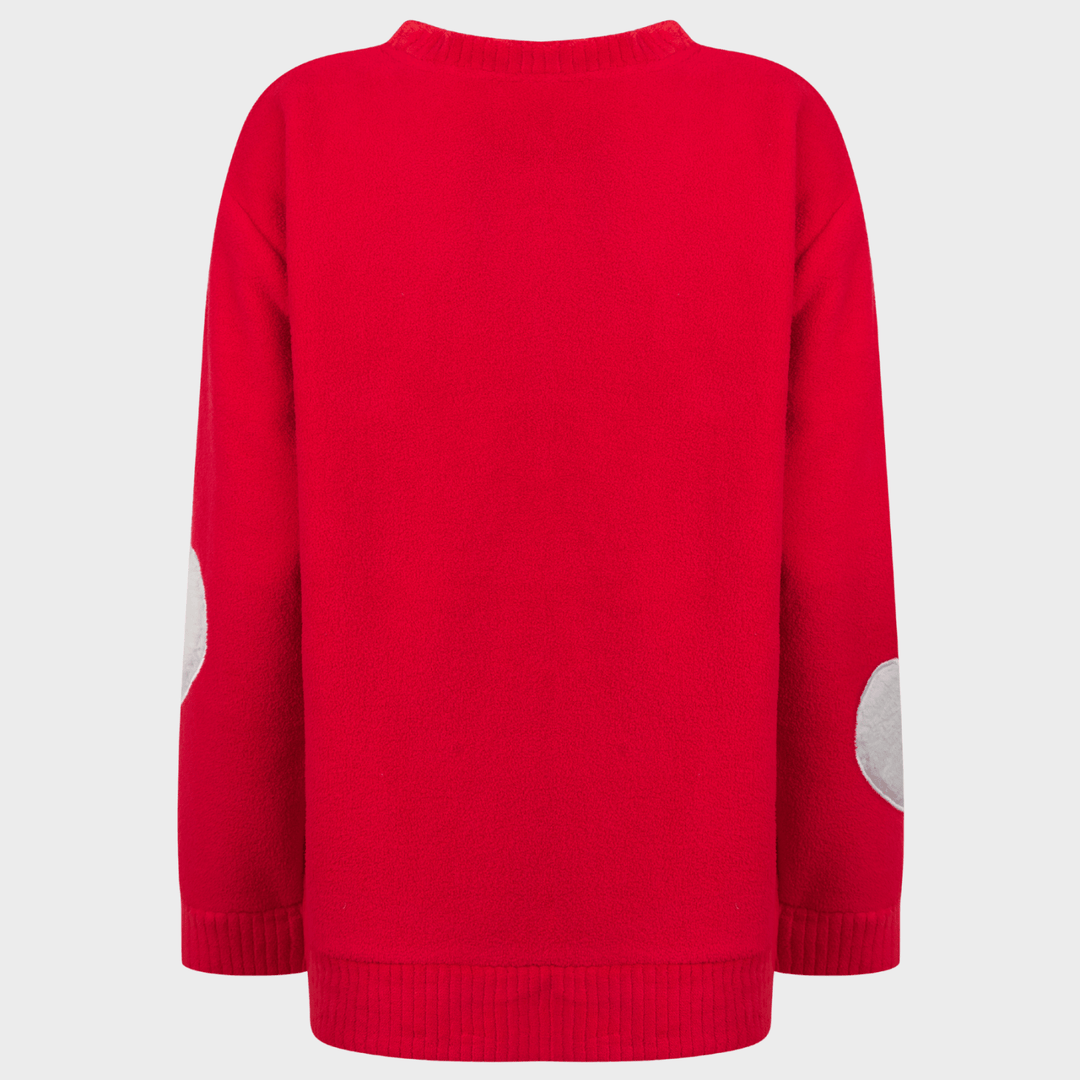 Ladies Red Hearts Lounge Set from You Know Who's