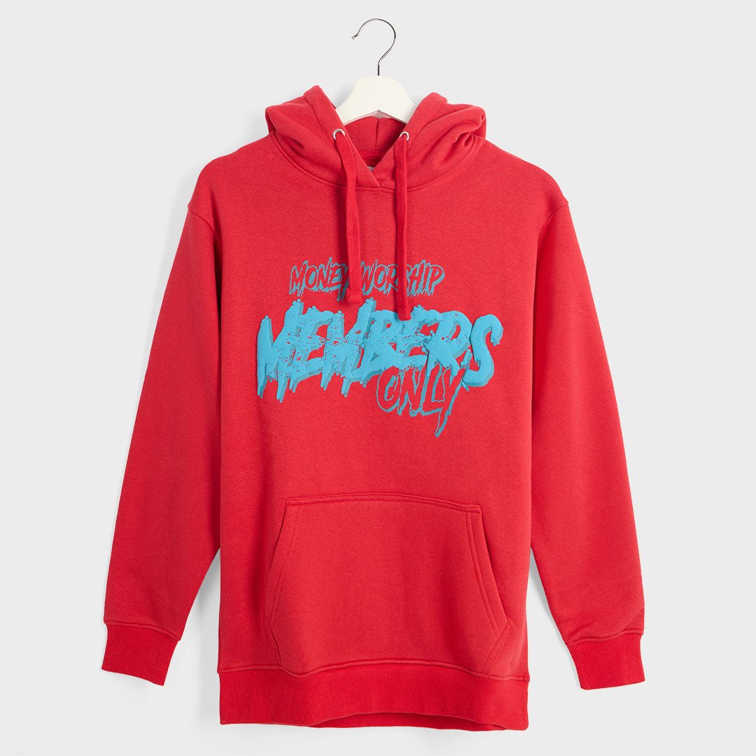 Ladies Red Members Only Hoodie from You Know Who's