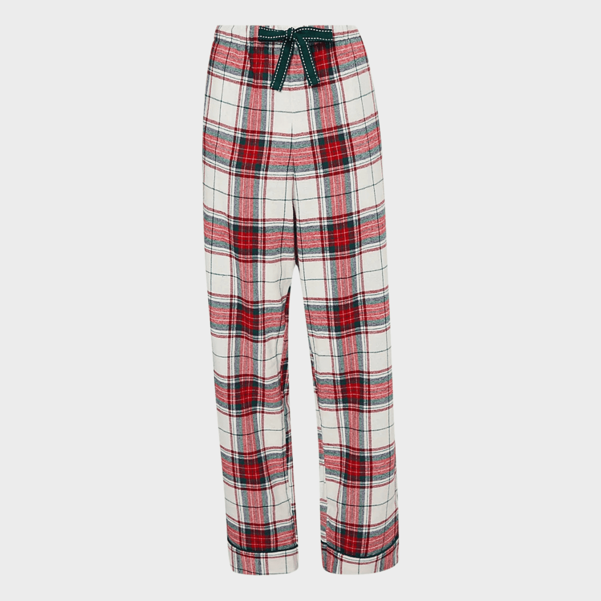 Ladies Red Tartan Checked Pj Bottom from You Know Who's
