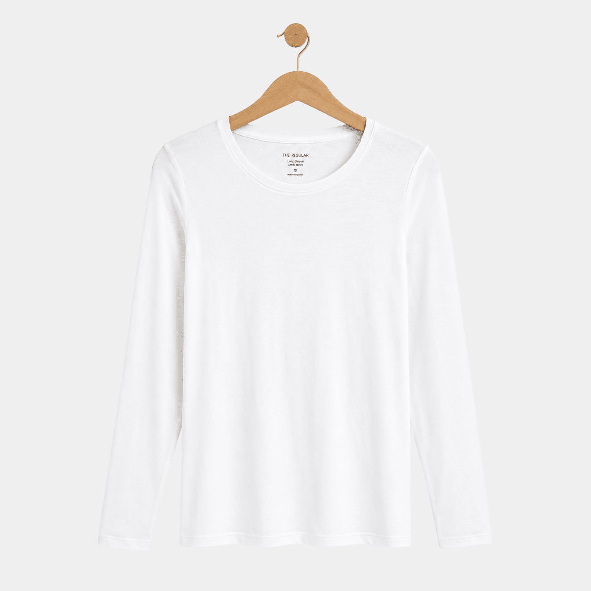 Ladies Regular Long Sleeved Crew Neck Top from You Know Who's