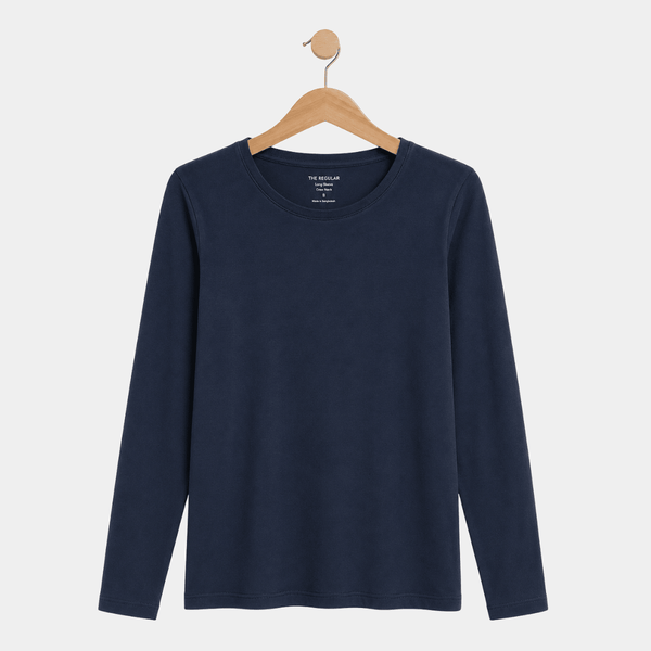 Ladies Regular Long Sleeved Crew Neck Top from You Know Who's